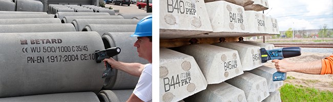 EBS手持喷码机 水泥行业应用 图2