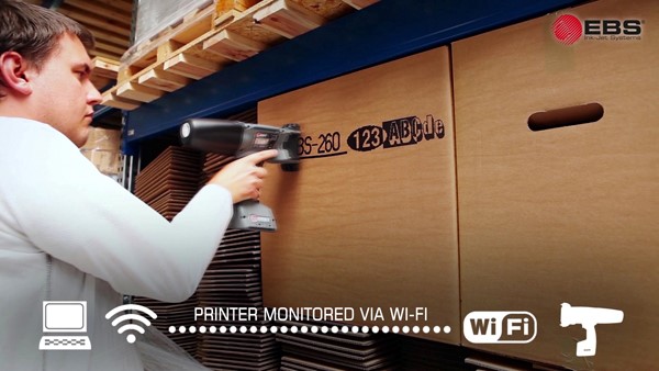 EBS260手持喷码机，快速为产品分配唯一标识